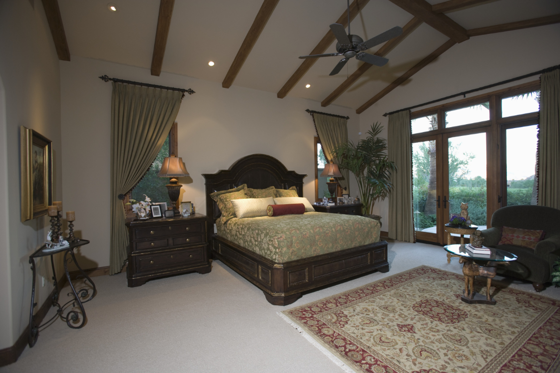 Old Bedroom recently rewired